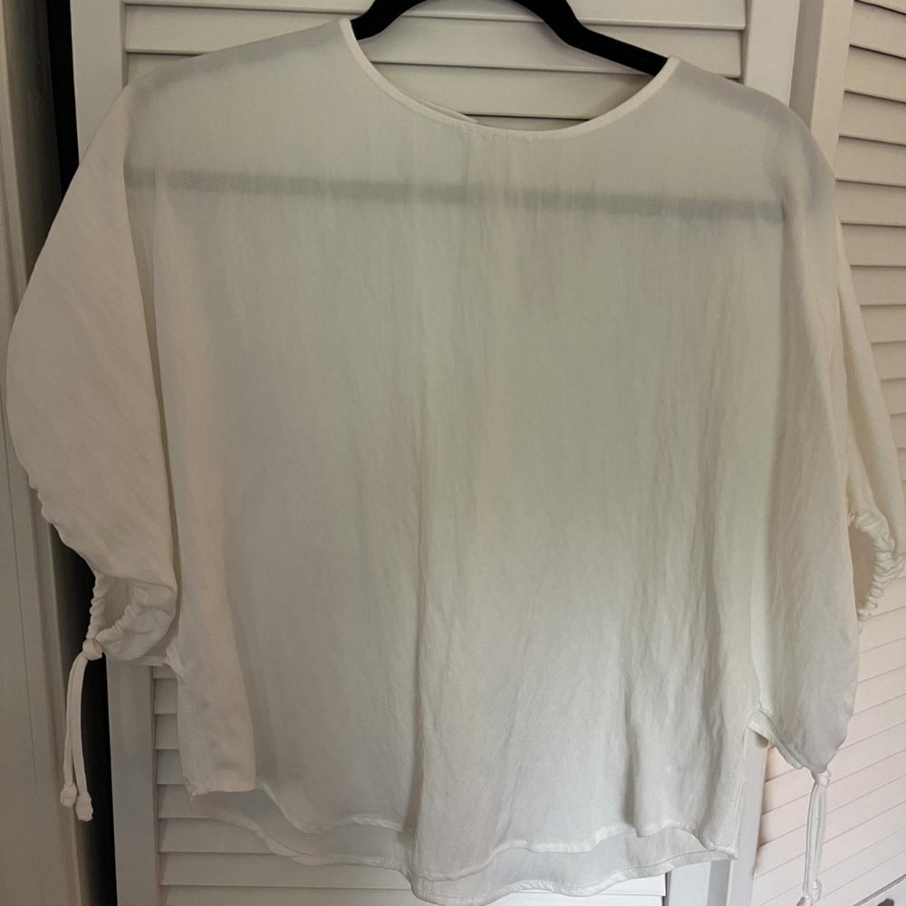 Zara Women's White Blouse